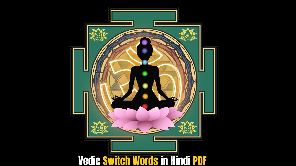 Vedic Switch Words in Hindi PDF