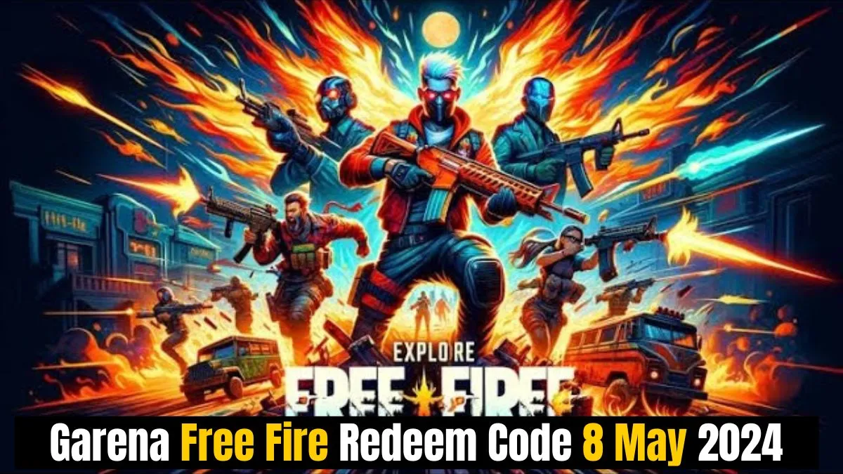 Garena Free Fire Redeem Code 8 May 2024